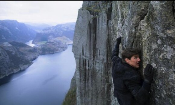 Stengte Preikestolen i ni dager for Tom Cruise-film - nå er traileren her